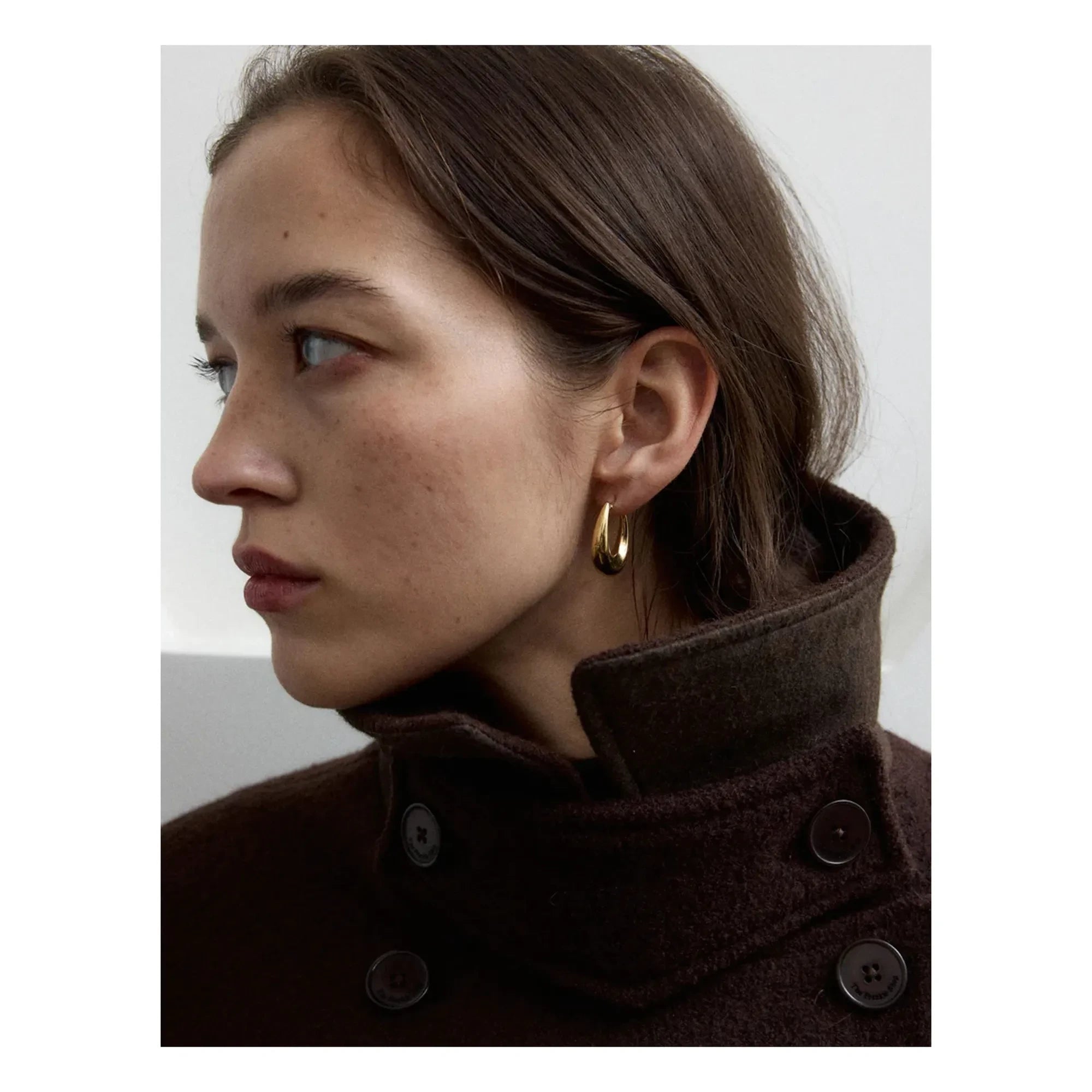 Louise Damas - Créoles La Vague | Gold