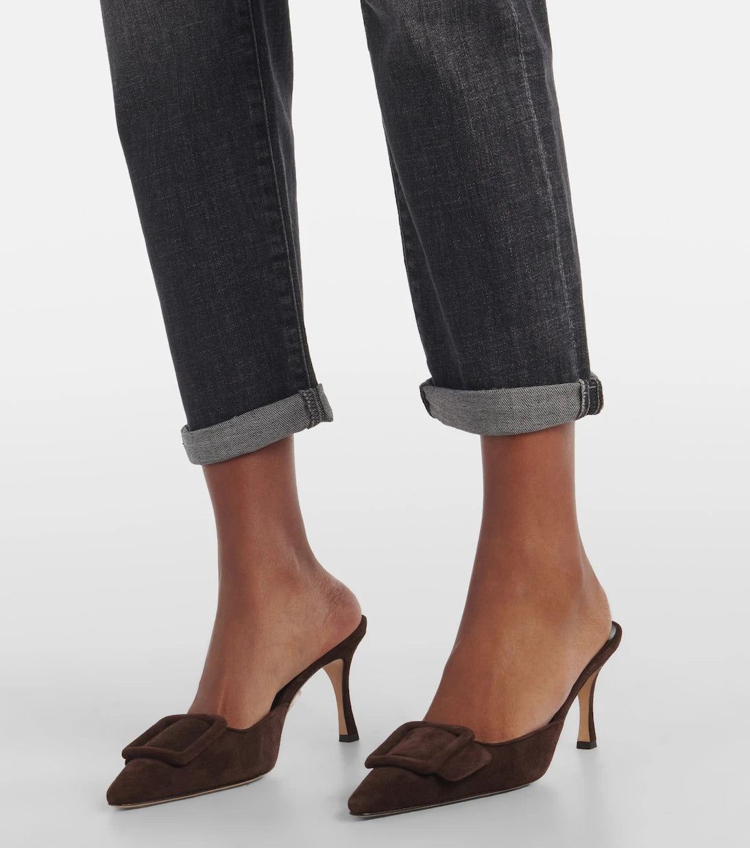 AG Jeans - Ex-Boyfriend mid-rise slim jeans