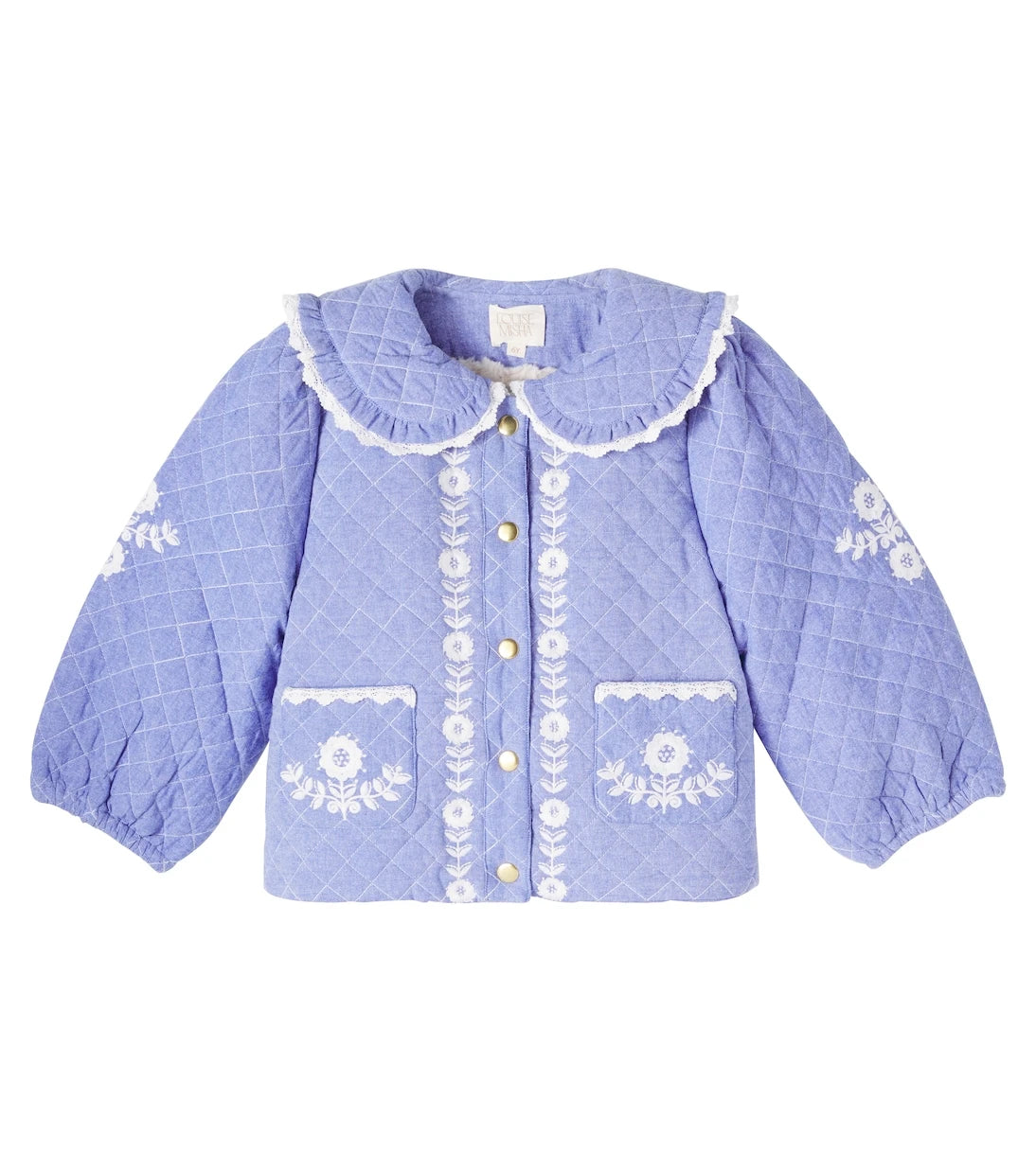 Louise Misha - Jouliana embroidered cotton jacket