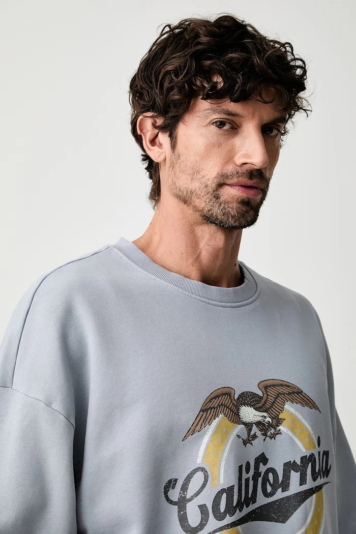 Guess Jeans erkek pamuklu sweatshirt