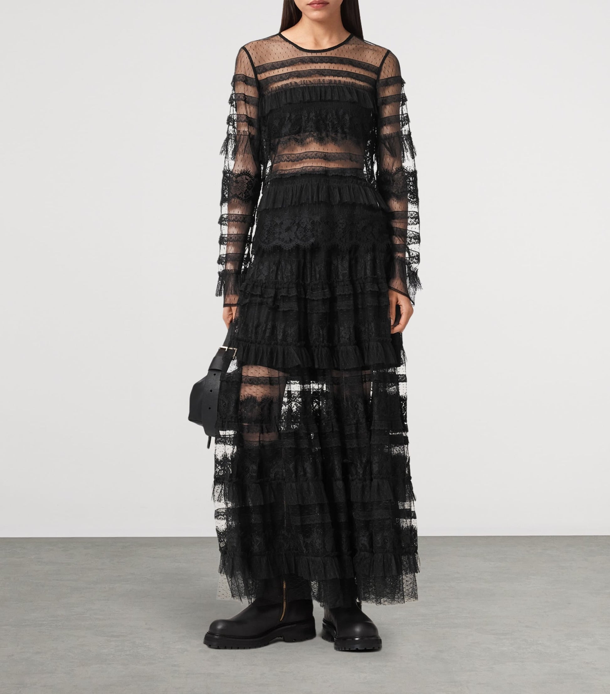Black Tulle Arlea Skirt
