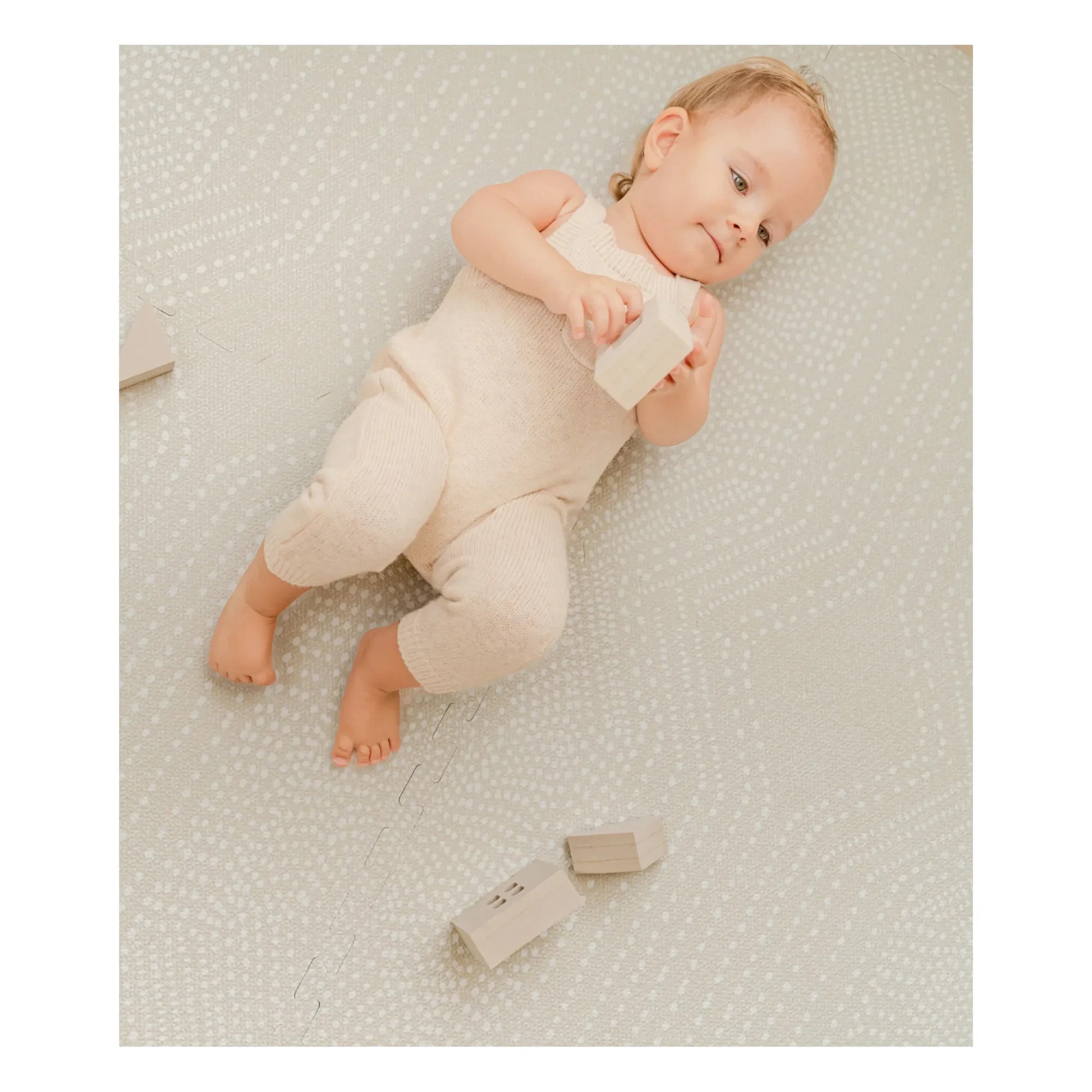 Toddlekind - Deco modular playmat | Blanc/Écru