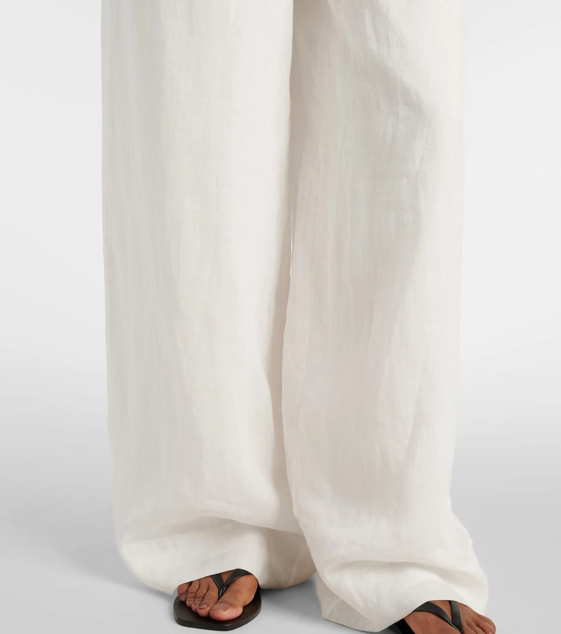 SIR - Rosalia mid-rise ramie wide-leg pants