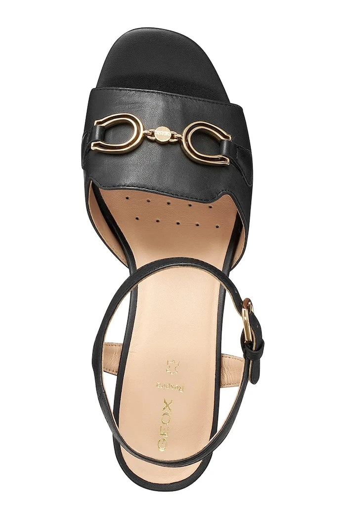 Geox D NEW ERAKLIA 50 Deri Sandalet