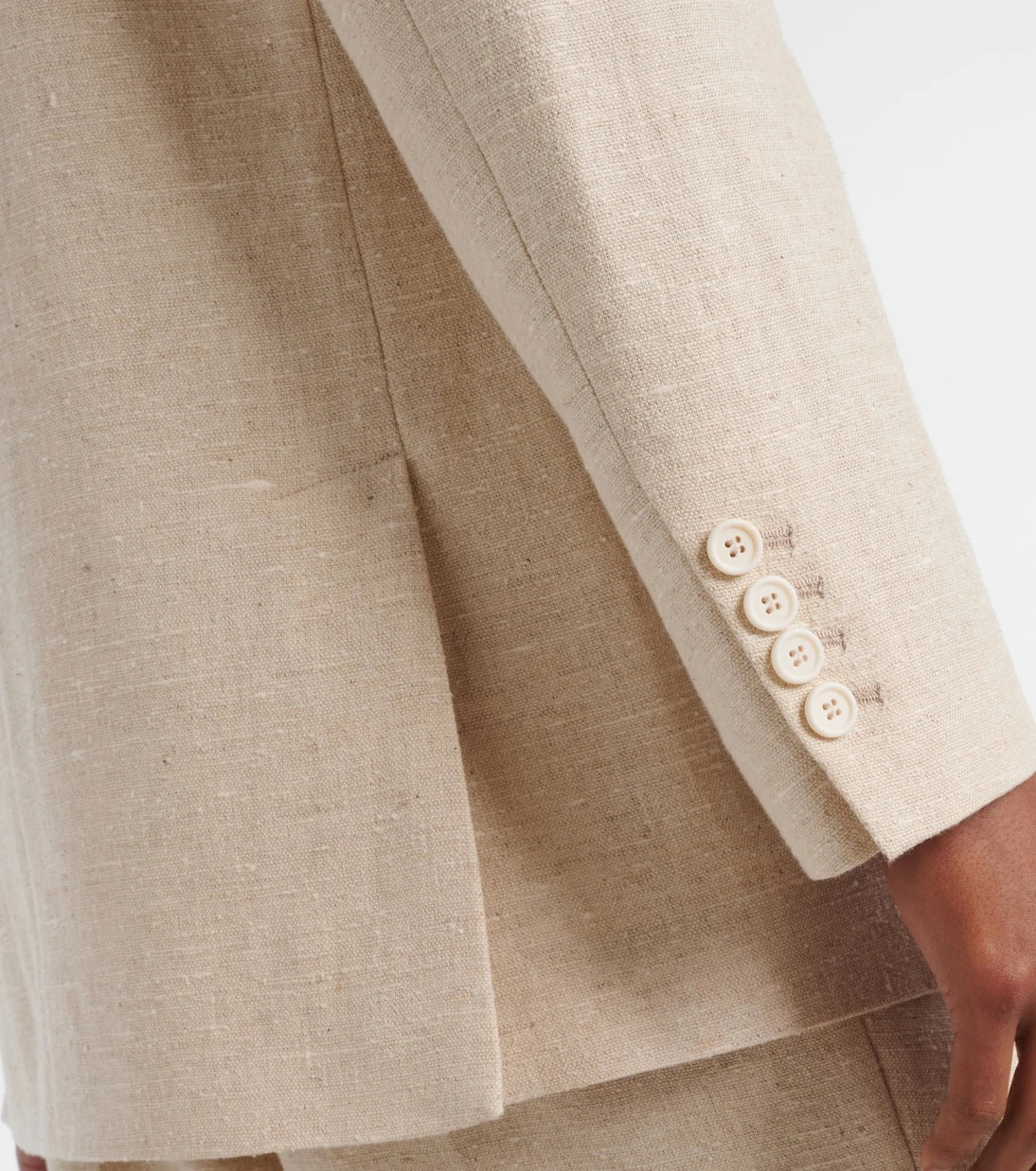 Brunello Cucinelli - Linen-blend blazer