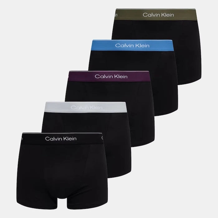 Calvin Klein Underwear Erkek Pamuklu Elastan Boxer 5'li