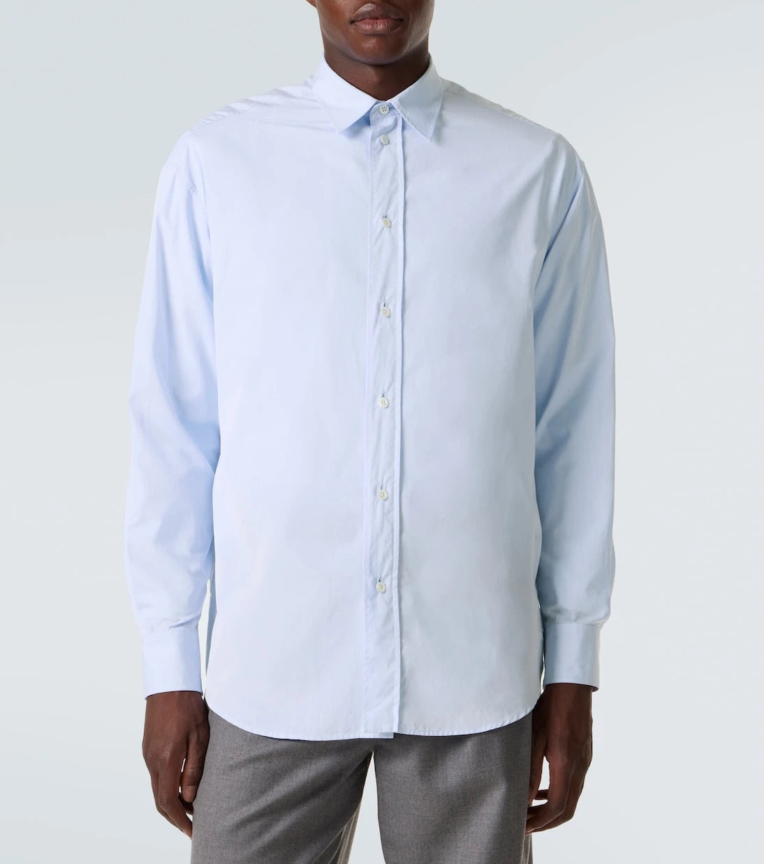 The Row - Granada cotton chambray shirt