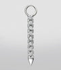 Diamond and Sapphire Eternity Bar Charm (11mm)