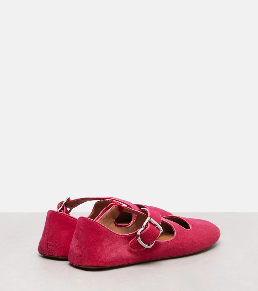 Alaïa - Calf hair ballet flats