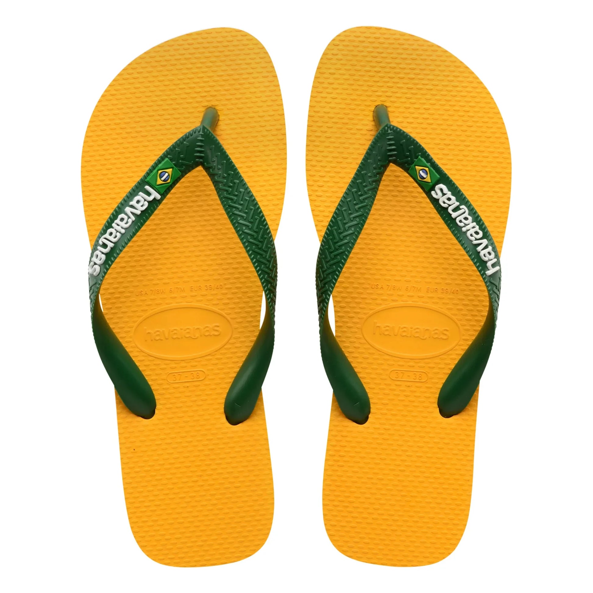 Havaianas - Brasil Logo flip-flops | Yellow