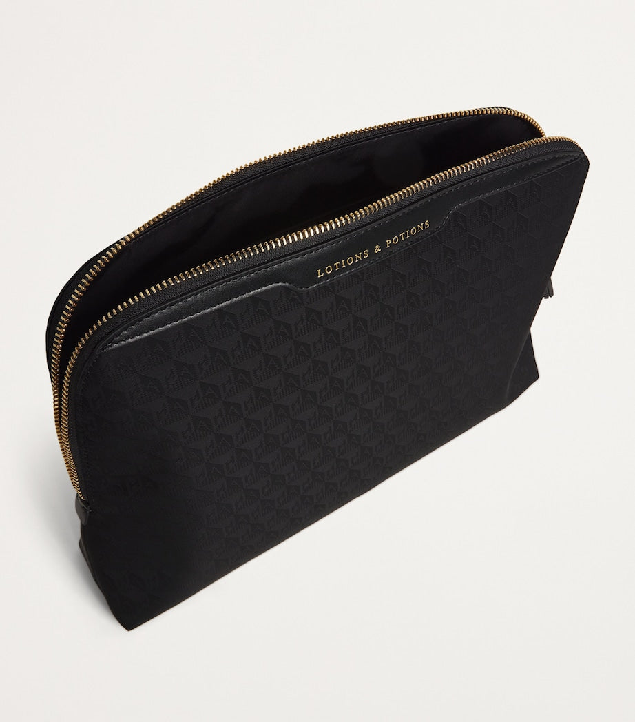 Logo Jacquard Lotions and Potions Pouch