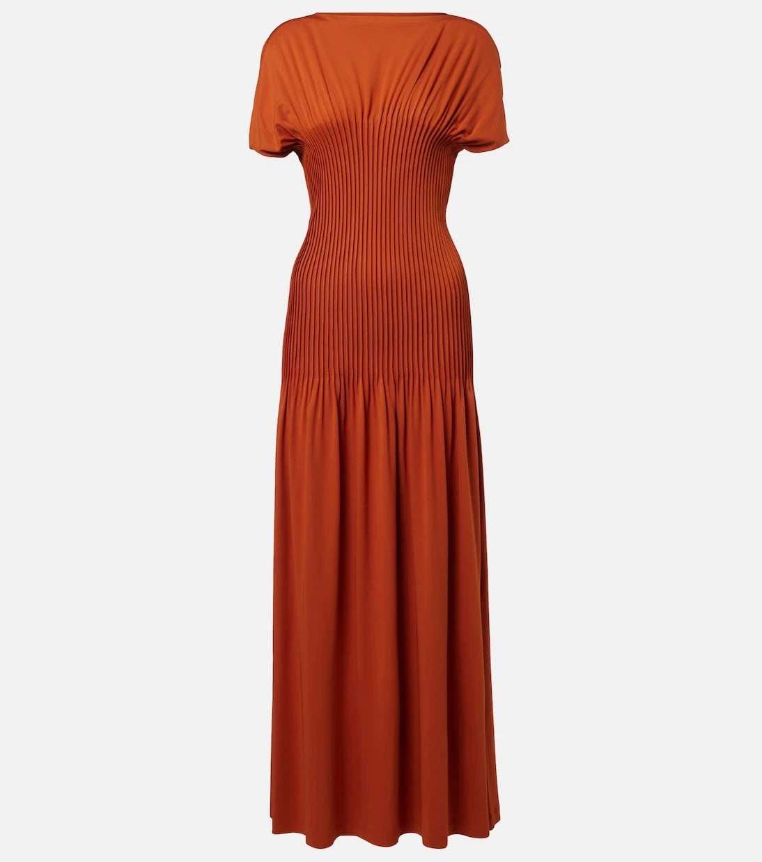 Toteme - Pleated jersey maxi dress