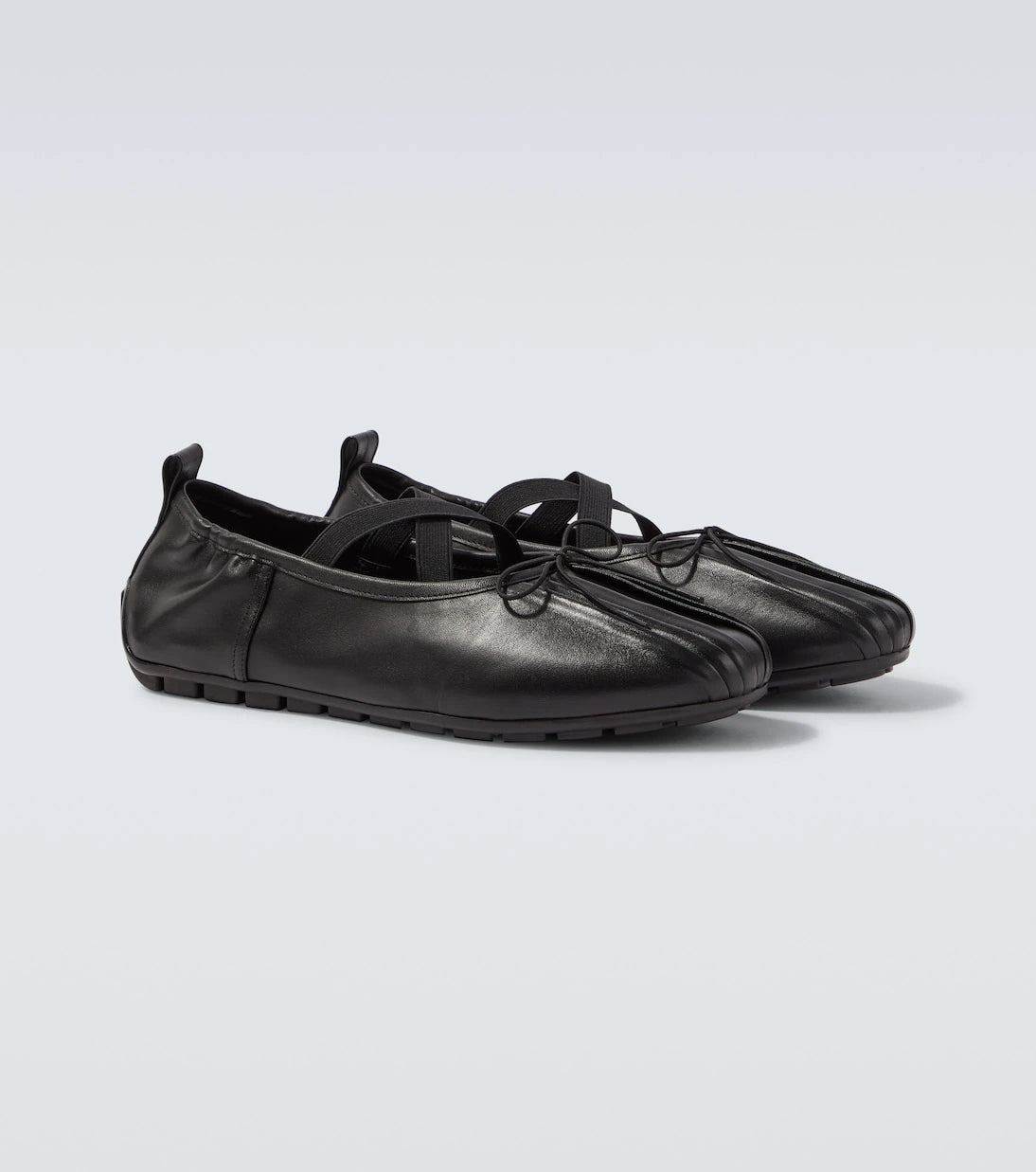 Simone Rocha - Ballerina Grip deri babetler
