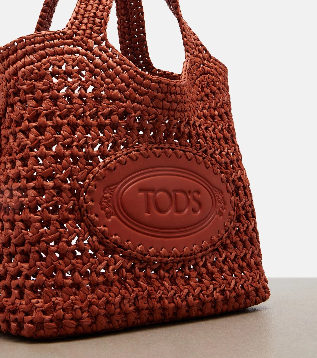 Tod's - EBL Small woven tote bag