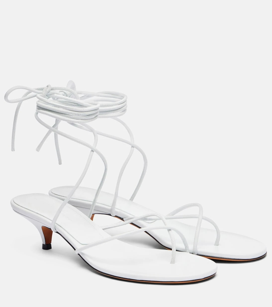 Proenza Schouler - صندل جلد سلاش تاي 40
