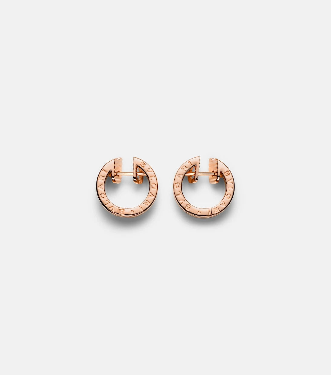 Bvlgari - B.zero1 18kt rose gold earrings with diamonds