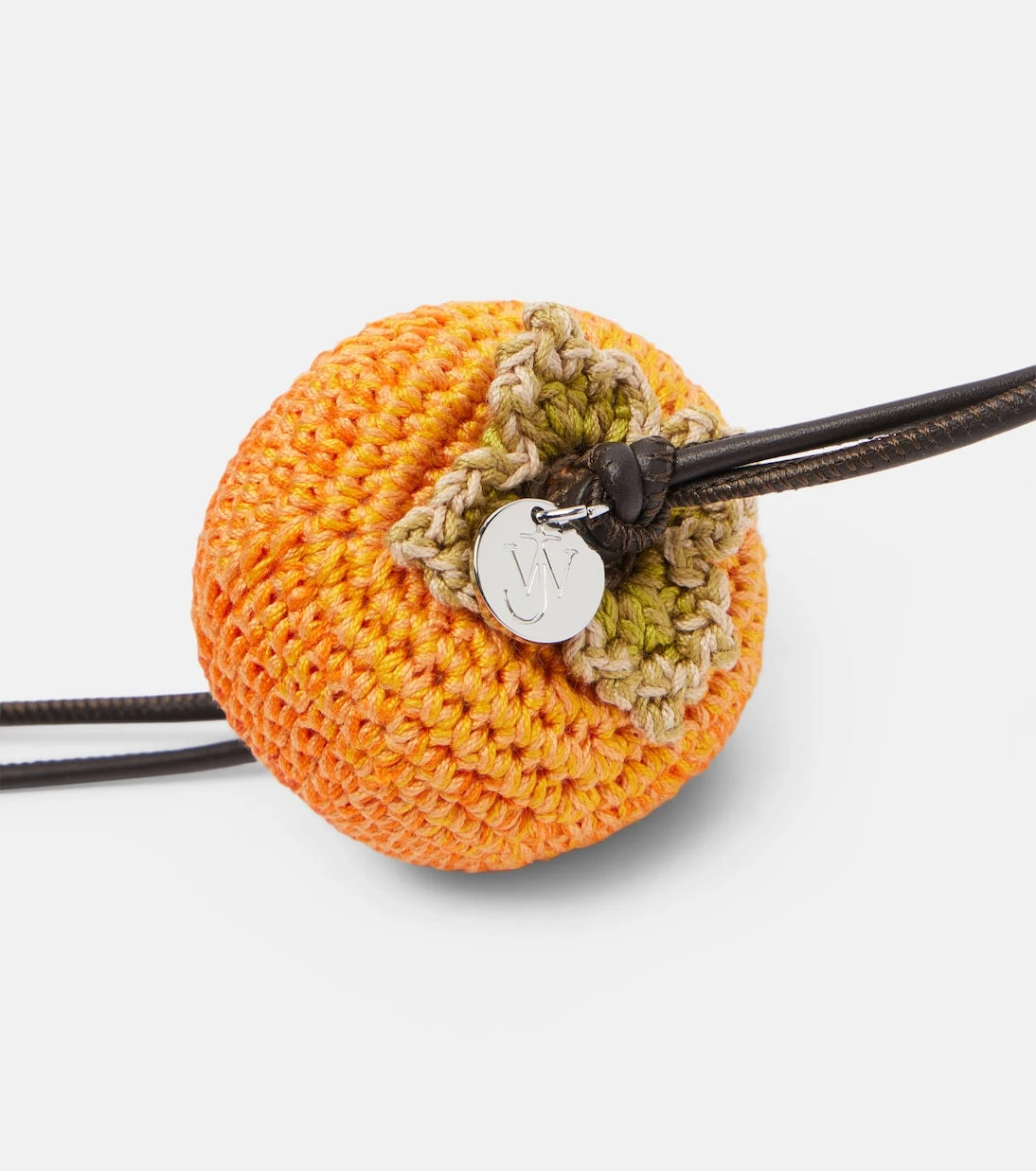 JW Anderson - Persimmon crochet bag charm
