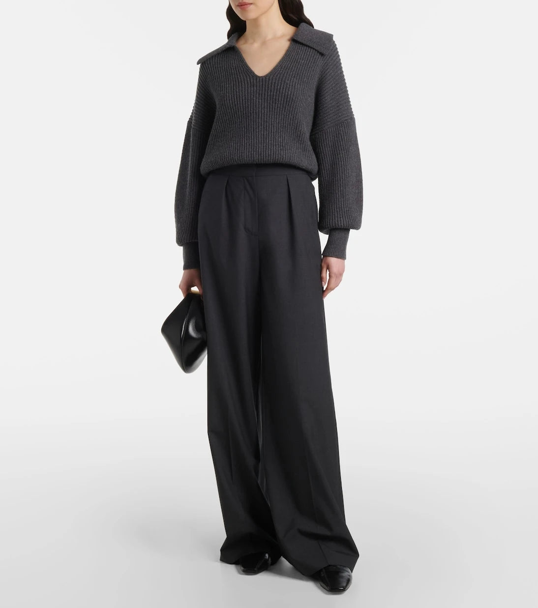 Joseph - Alanel virgin wool wide-leg pants