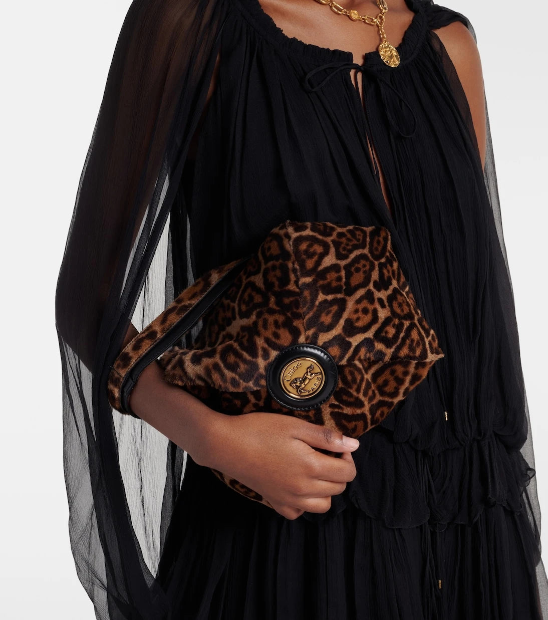 Chloé - Chloé Balloon Small calf hair shoulder bag