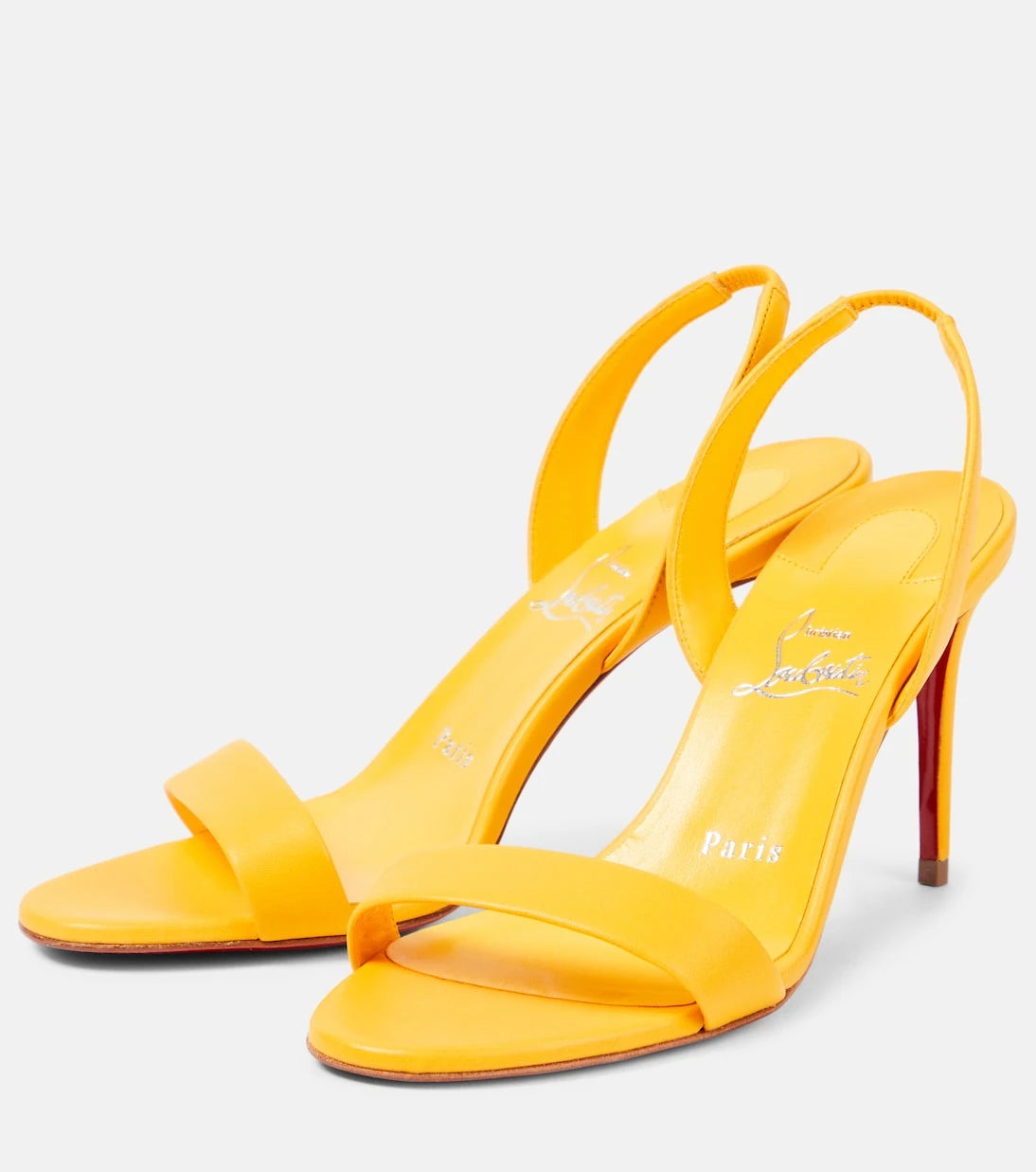 Christian Louboutin - O Marylin 100 leather slingback sandals