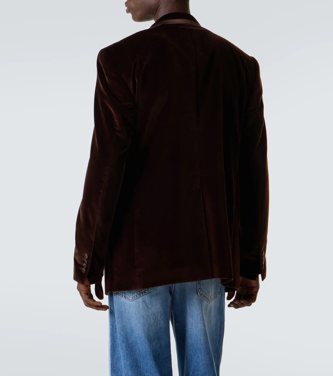 Dolce&Gabbana - Cotton and silk velvet blazer