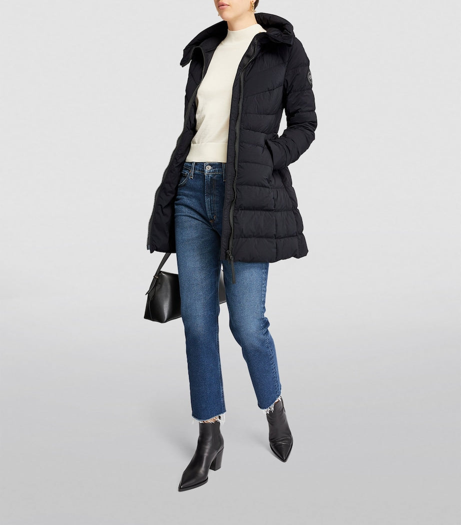 Black Down-Filled Clair Coat