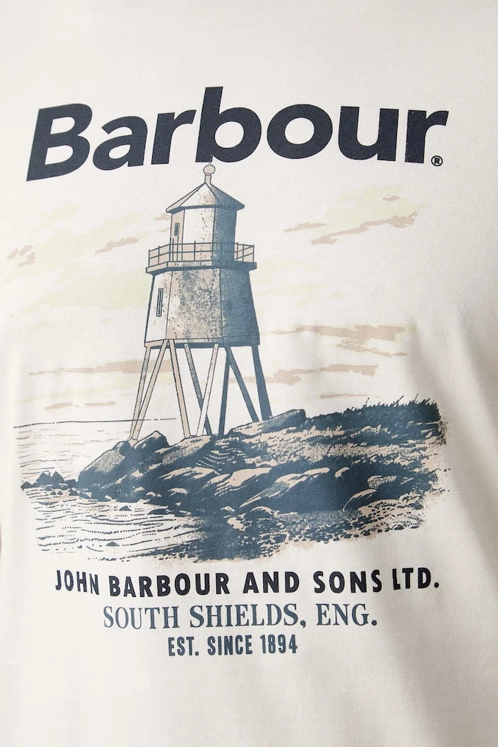 Barbour тениска мъжка от памук Harbourside
