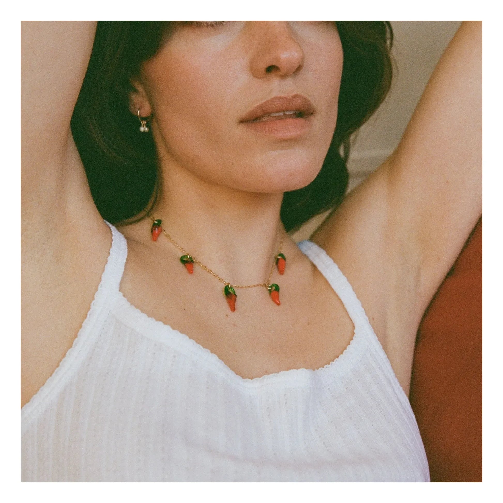 Camille Colette Studio - Chilli necklace | Red