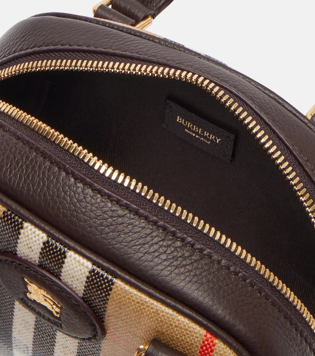 Burberry - Highlands Mini Burberry Check tote bag
