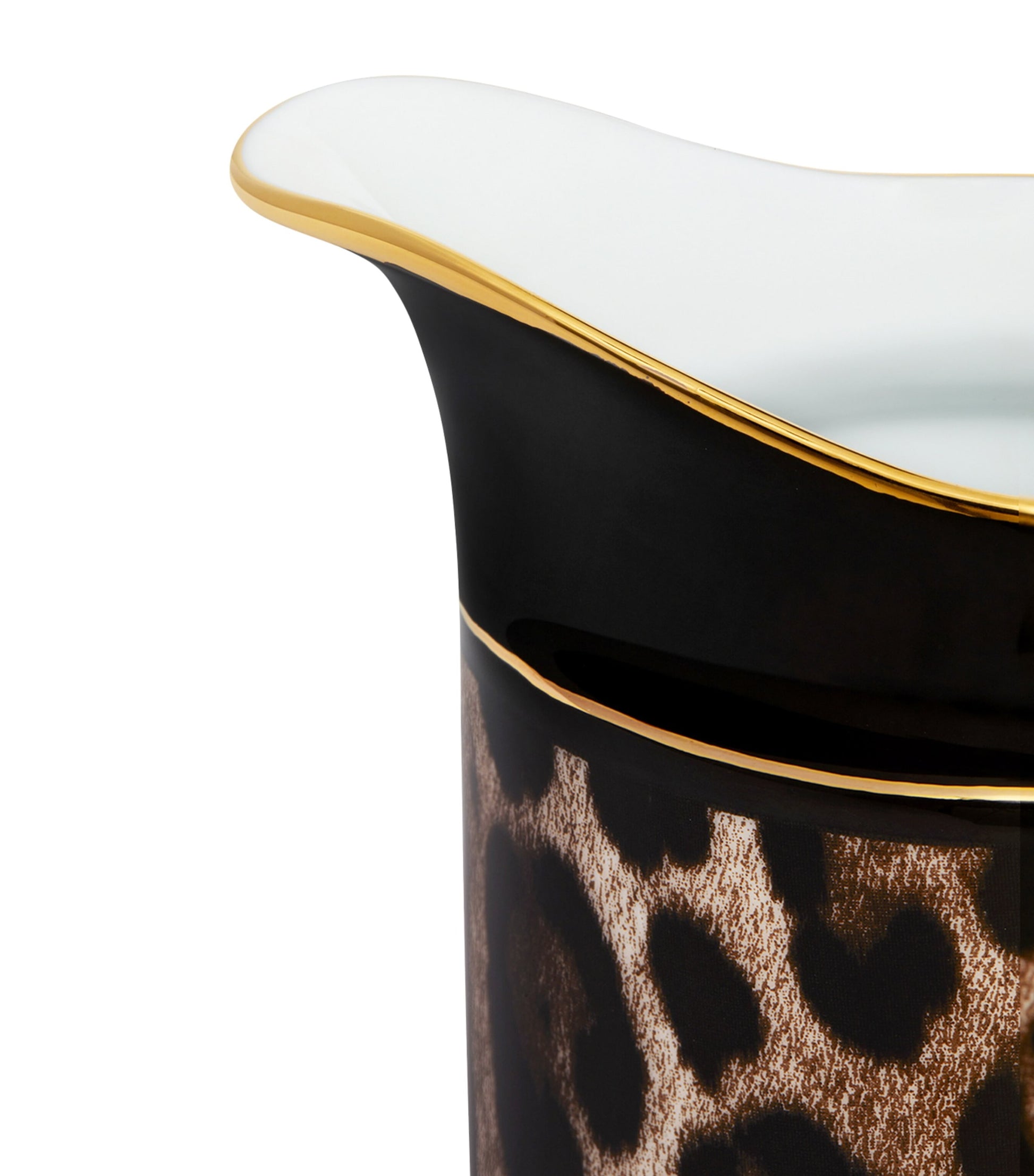 Dolce & Gabbana Casa Porcelain Leopard Print Milk Jug (8.5cm)