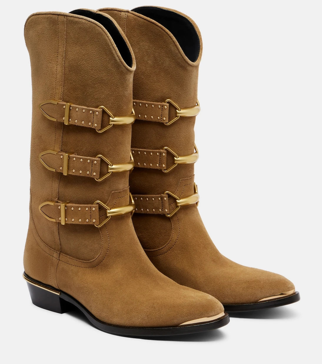 Isabel Marant - Mexia 35 suede cowboy boots