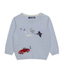 Wool-Blend Herbie and Wilbur Sweater (3-24 Months)
