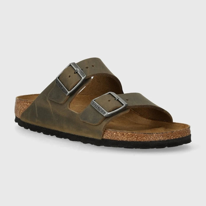 Чехли от набук Birkenstock Arizona