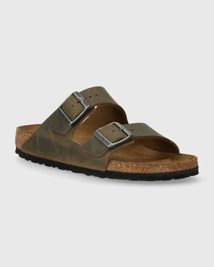 Чехли от набук Birkenstock Arizona