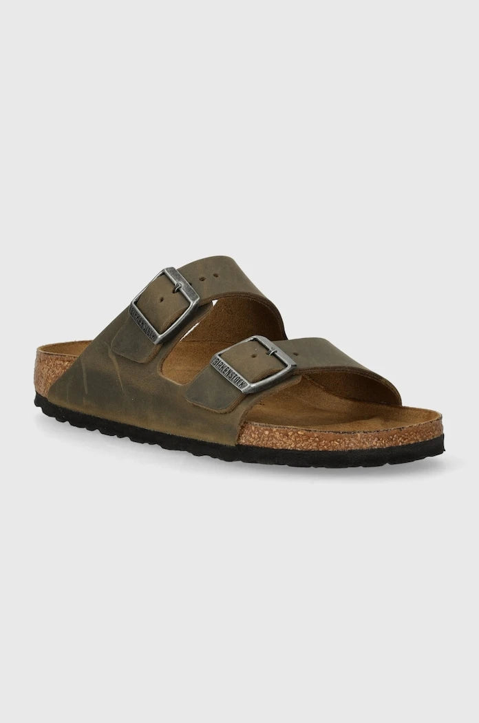 Чехли от набук Birkenstock Arizona