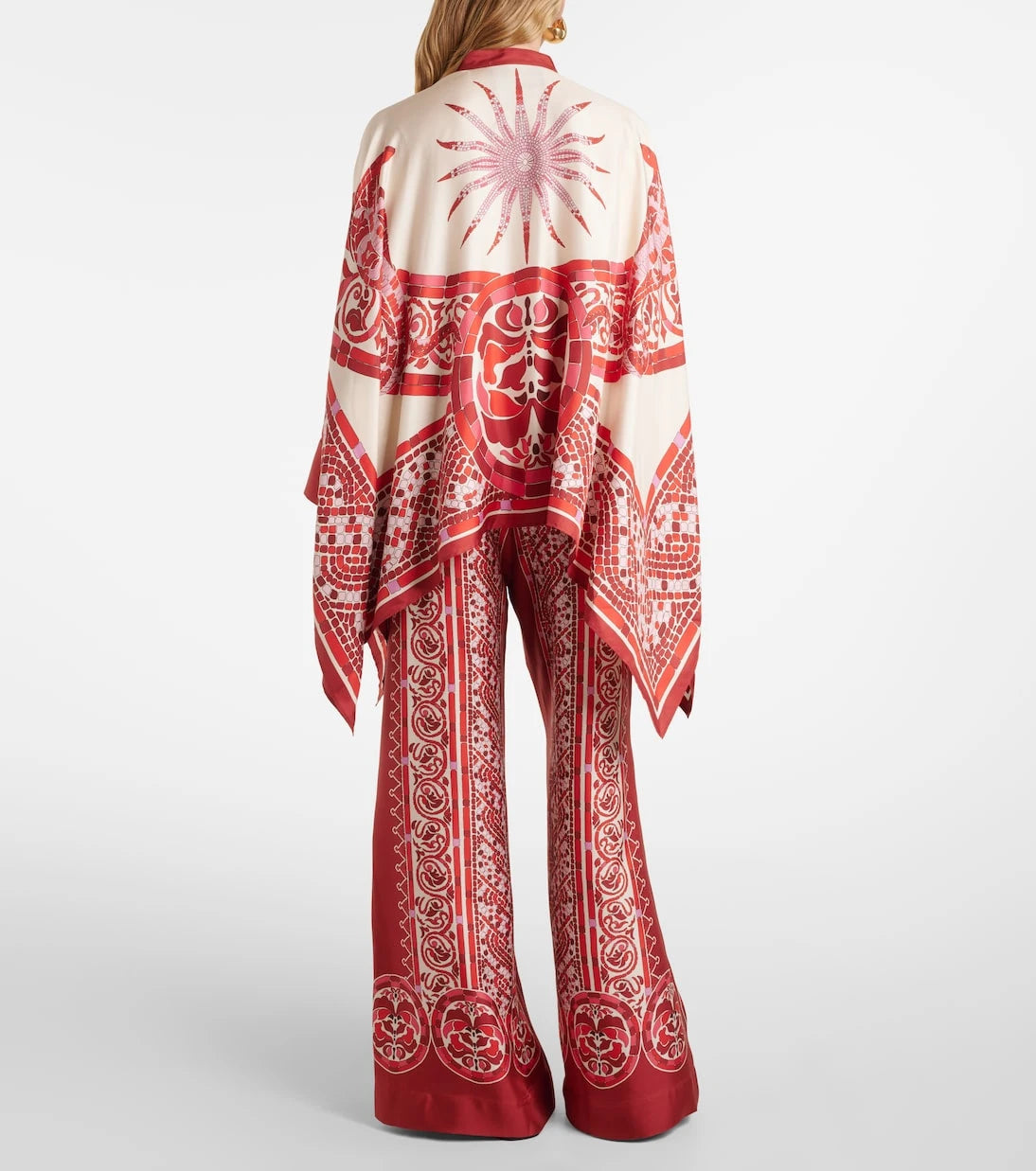 La DoubleJ - Foulard printed silk twill shirt