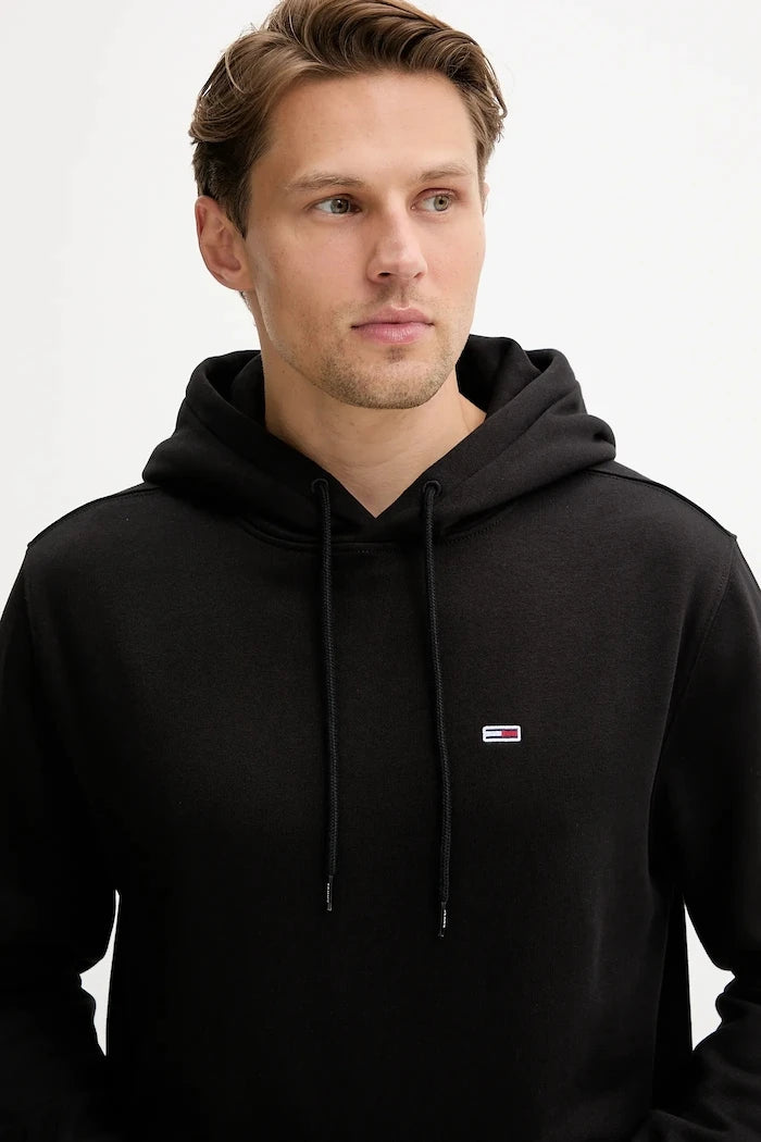 Tommy Jeans Erkek Pamuklu Kapüşonlu Sweatshirt
