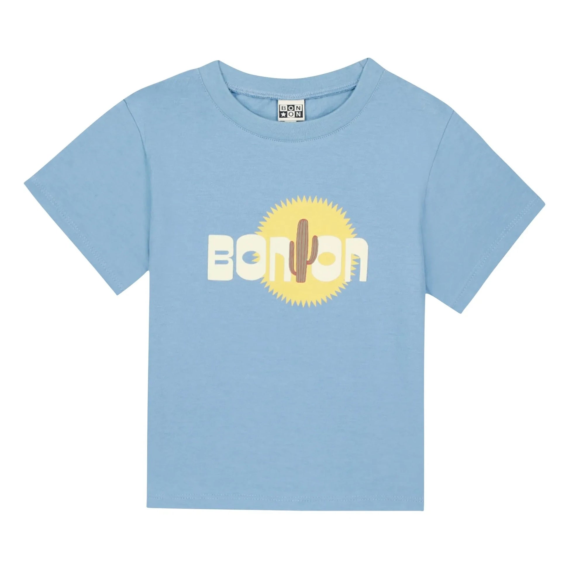 Bonton - Tubo Cactus T-shirt | Light blue