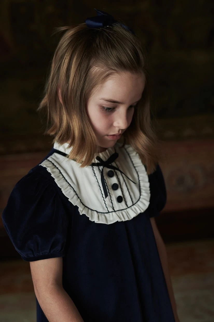 La Coqueta - Clara cotton velvet dress