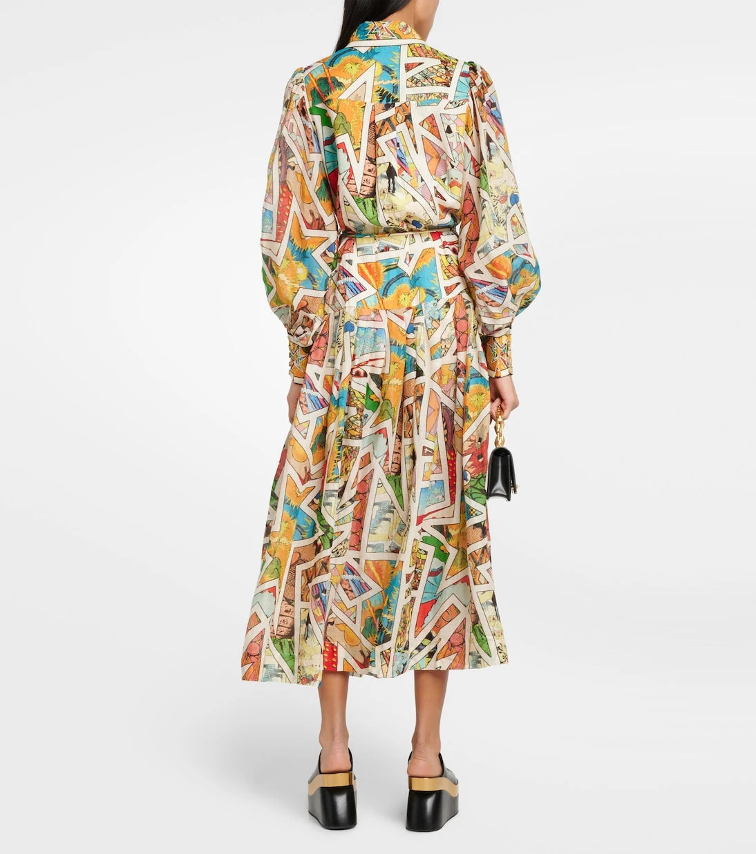 Alémais - Star Man linen shirt dress