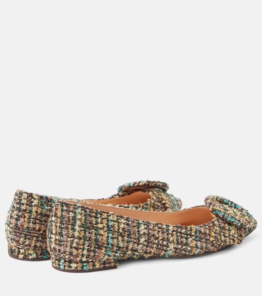 Gianvito Rossi - Venezia bouclé ballet flats