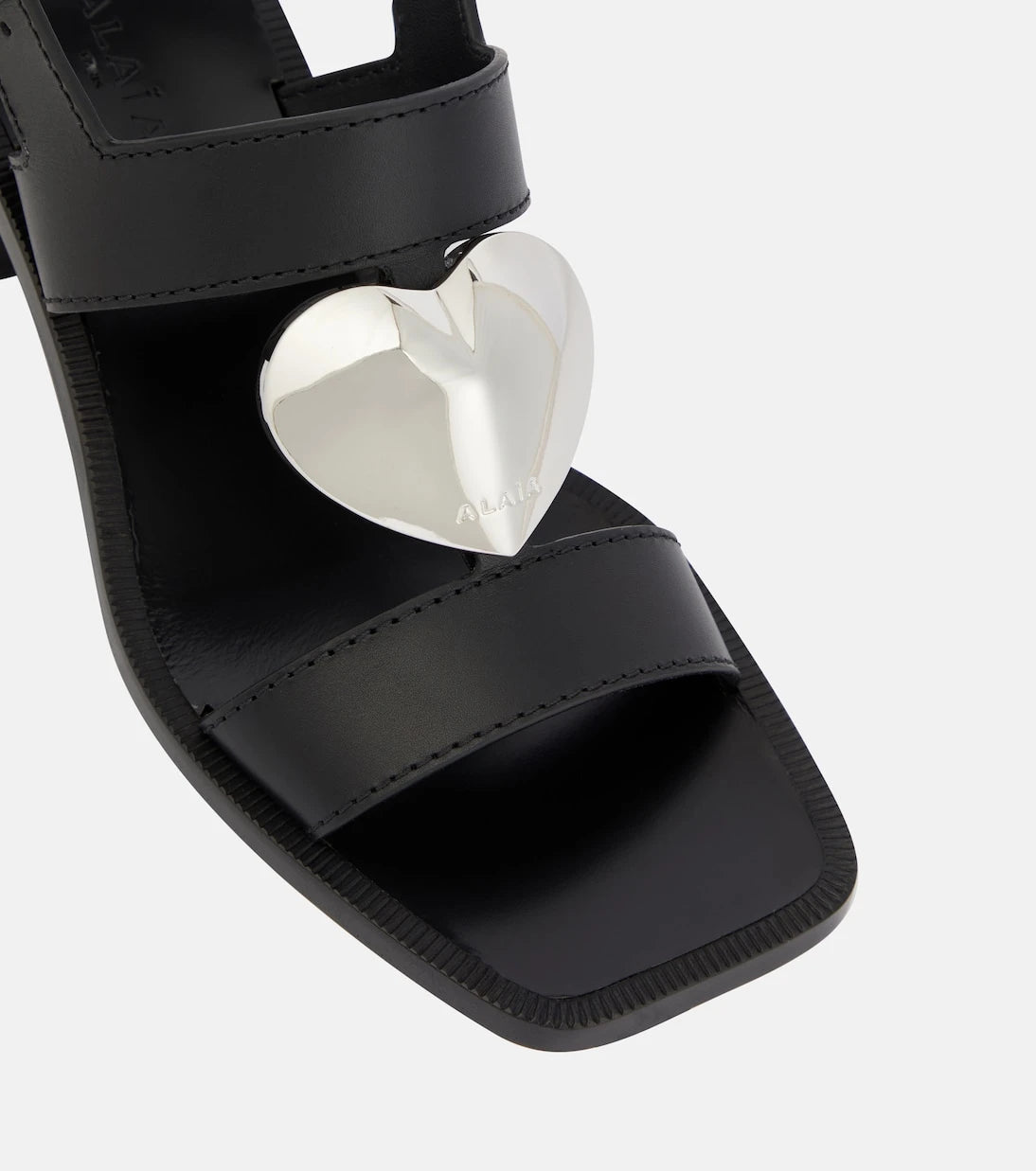 Alaïa - Le Cœur leather sandals