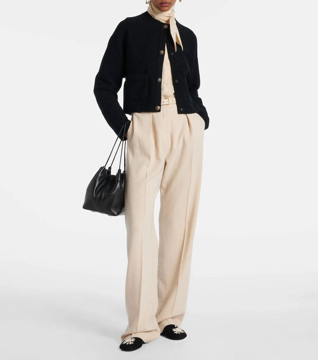 Loro Piana - Floaty embroidered flats