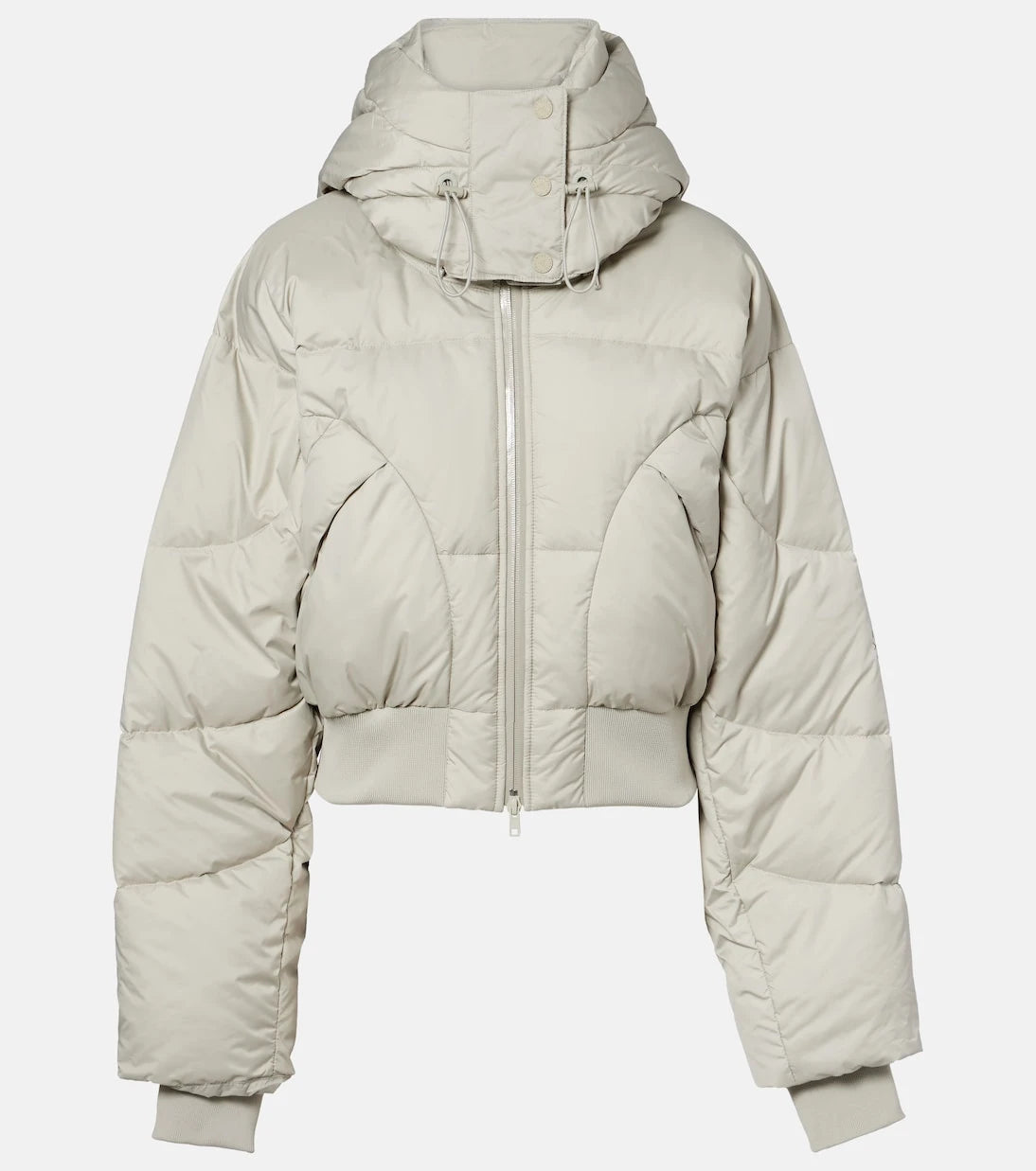Adidas by Stella McCartney - Quilted cropped puffer jacket