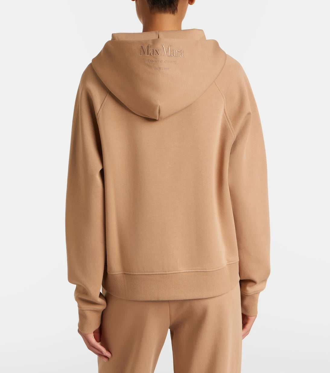 'S Max Mara - Cotton-blend jersey hoodie