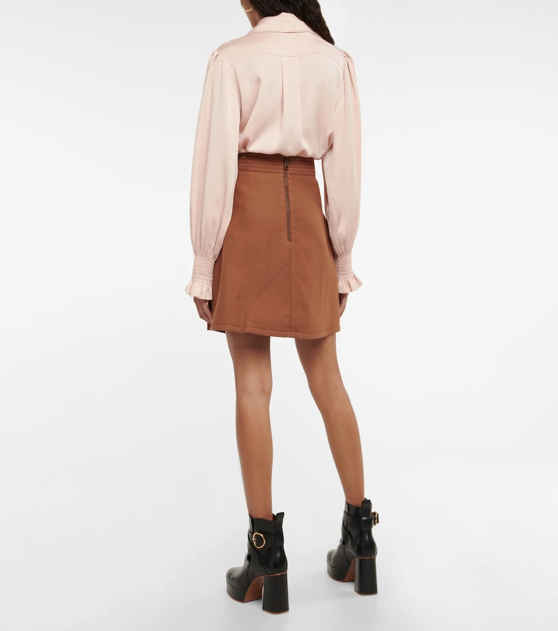 See By Chloé - Suede miniskirt