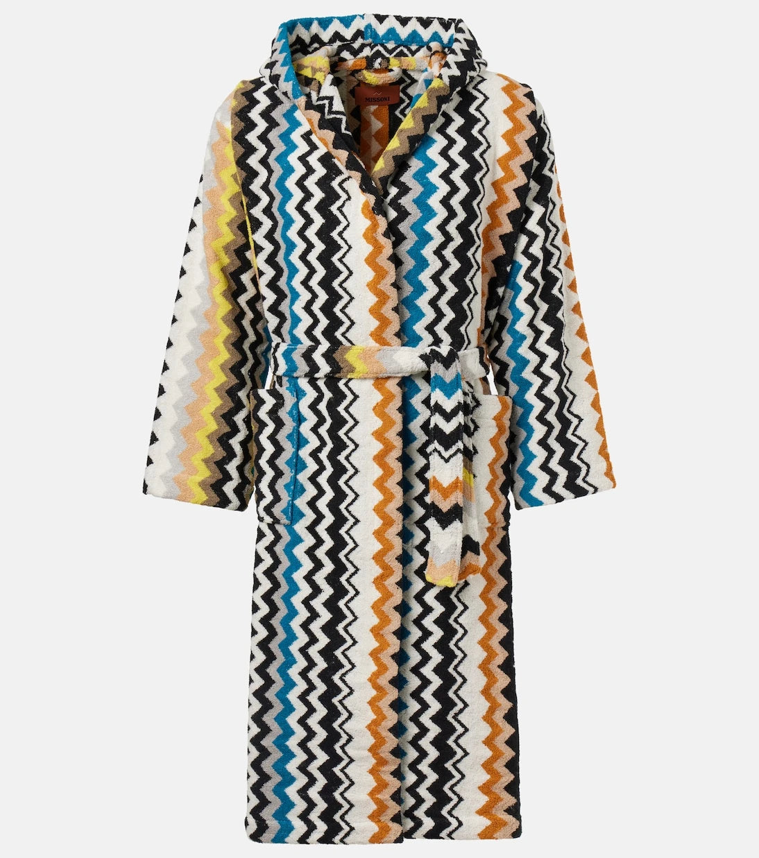 Missoni - Zigzag cotton terry bathrobe