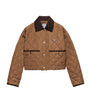 Prada Brown Re-Nylon Cropped Jacket