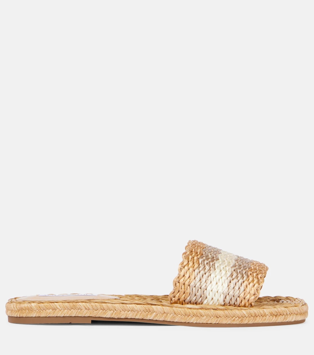 Aquazzura - Playa raffia slides