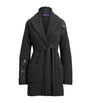 Ralph Lauren Collection Grey Cashmere Embroidered Cardigan